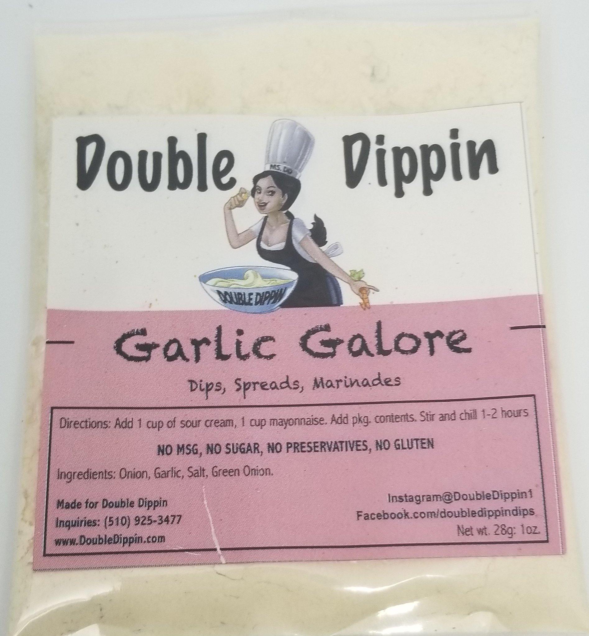 Buy Dips Online - Gluten free dips Garlic Galore Dipping Sauce - DoubleDippin