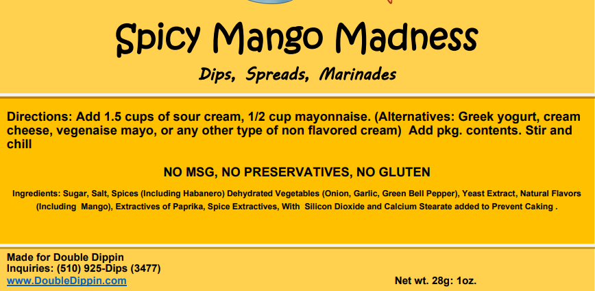 1/2 Case - Spicy Mango Madness
