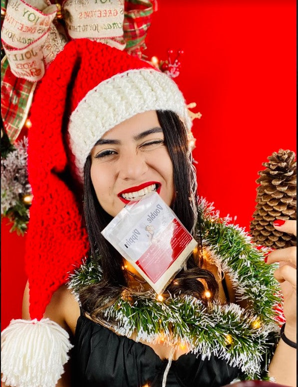 holiday bundle of Stocking & Hat - 10 packets